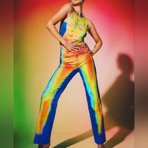 💥SALE💥 Jaded London x Sydney Carlson Heatmap X Ray Neon Co Ord Set